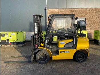 Forklift LPG Hyundai 30L-7A 3 ton Triplex Sideshift Positioner LPG Heftruck: gambar 2