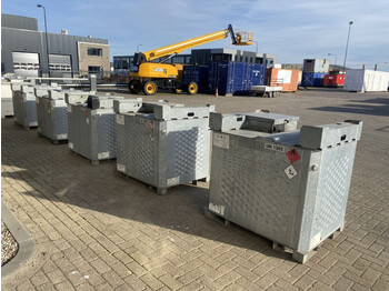 Tangki penyimpanan IBC Rietberg 1000 liter IBC Dieseltank Gegalvaniseerd: gambar 4