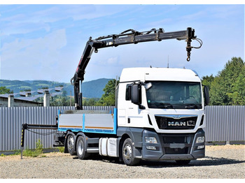 Truk derek MAN TGX 26.440 Pritsche 6,20 m+HIAB 122 HIDUO/FUNK: gambar 2