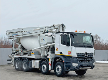 Truk pompa beton MERCEDES-BENZ Arocs 3743