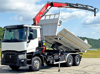 Truk derek Renault C 430 * FASSI F165A.0.23 + FUNK * 6x4: gambar 3