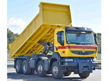 Truk jungkit Renault KERAX 410 DXI* KIPPER 6,00m + BORDMATIC/ 8x4: gambar 3