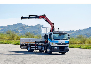 Truk derek, Truk flatbed Renault Premium 310 DXI* FASSI F130AC.23+FUNK* TOP: gambar 2