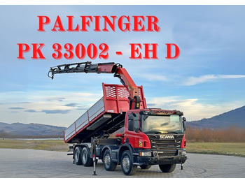 Truk jungkit SCANIA P 400