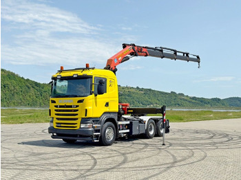 Truk derek Scania R480 * Sattelzugmaschine + PK 27002 + FUNK /6x4: gambar 2