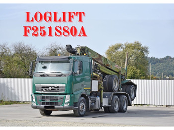 Truk logging VOLVO FH 500