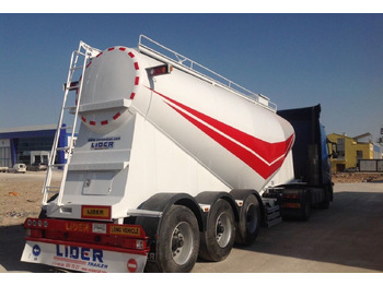 Semi-trailer tangki untuk pengangkutan semen baru LIDER 2022 year new Slurry Tanker Farmer Agriculture Field Tanker: gambar 4