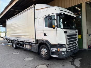 Truk dengan terpal samping SCANIA G 410