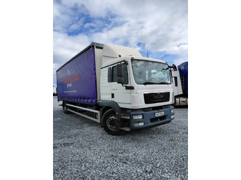 Truk dengan terpal samping MAN TGM 18.250
