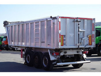 Semi-trailer jungkit Benalu WYWROTKA ALUMINIOWA 28 M3 / OŚ PODNOSZONA / WAGA 5100 KG: gambar 5