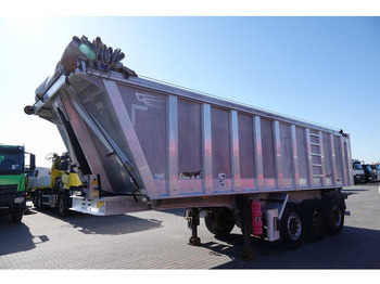 Semi-trailer jungkit Benalu WYWROTKA ALUMINIOWA 28 M3 / OŚ PODNOSZONA / WAGA 5100 KG: gambar 3