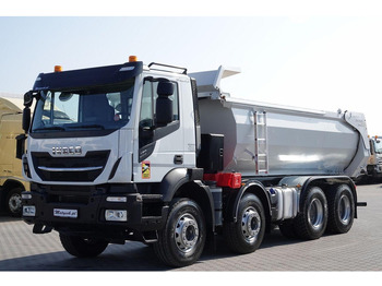 Truk jungkit Iveco STRALIS X-WAY 480 / 8x4 / WYWROTKA TYLNOZSYP + HYDROKLAPA / OPON: gambar 5