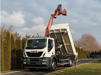 Leasing Iveco Stralis 330 - 3 way tipper + crane Iveco Stralis 330 - 3 way tipper + crane: gambar 1