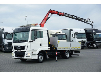 Truk flatbed MAN TGL 12.250