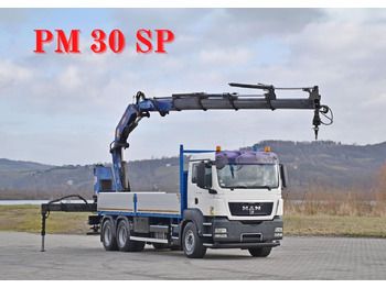 Truk flatbed MAN TGS 26.360