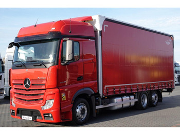 Truk dengan terpal samping MERCEDES-BENZ Actros