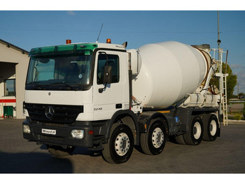 Truk pengaduk beton Mercedes-Benz ACTROS 3246 / BETONOMIESZARKA SCHWING STETTER / 8X4 / EPS + SPRZ: gambar 3