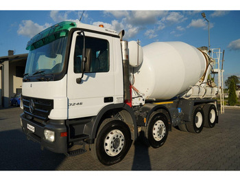 Truk pengaduk beton Mercedes-Benz ACTROS 3246 / BETONOMIESZARKA SCHWING STETTER / 8X4 / EPS + SPRZ: gambar 4