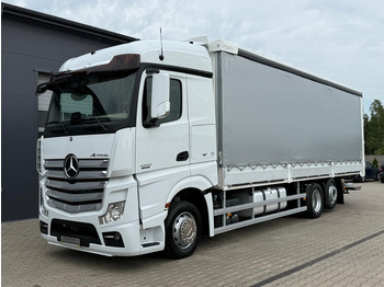 Truk dengan terpal samping MERCEDES-BENZ Actros 2542