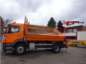 Leasing Mercedes-Benz Axor 1833 - 2 way tipper+crane Mercedes-Benz Axor 1833 - 2 way tipper+crane: gambar 3