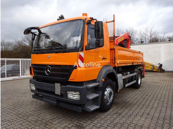 Leasing Mercedes-Benz Axor 1833 - 2 way tipper+crane Mercedes-Benz Axor 1833 - 2 way tipper+crane: gambar 1