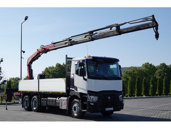 Truk flatbed RENAULT C 380
