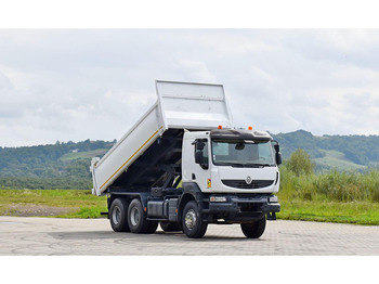 Truk jungkit RENAULT Kerax 410