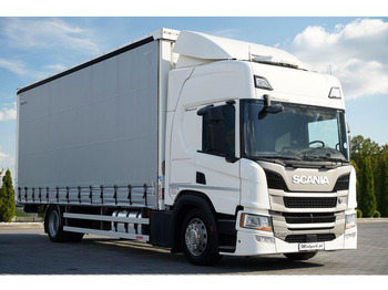 Truk dengan terpal samping SCANIA P 280