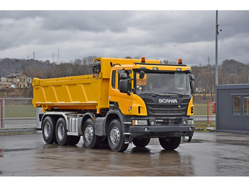 Truk jungkit SCANIA P 410
