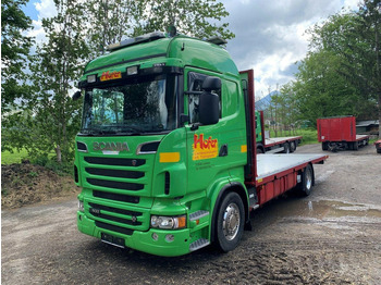 Truk flatbed SCANIA R 500