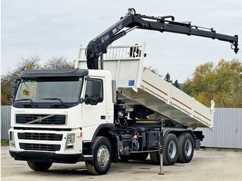 Truk jungkit, Truk derek Volvo FM 400 Kipper 6,20m * HIAB 144 B-3 HIDUO* 6x4: gambar 3
