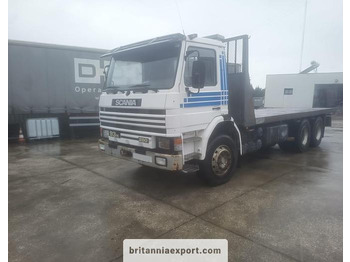 Truk flatbed SCANIA P 93 M 280 | 6X2 | On springs suspension |: gambar 3
