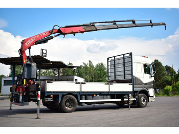 Truk derek, Truk flatbed DAF XF 105.410 4x2 FASSI F 190 Trailer: gambar 2 Truk derek, Truk flatbed DAF XF 105.410 4x2 FASSI F 190 Trailer: gambar 2