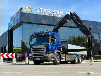 Truk derek Scania  P410 6x2 Palfinger PK 26002 EH Crane: gambar 3