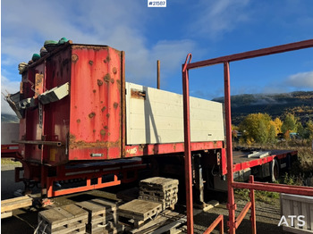Semi-trailer flatbed HRD