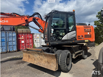 Ekskavator roda Hitachi ZX140W-5B: gambar 4