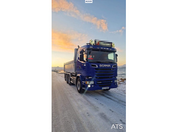 Truk jungkit SCANIA R 580