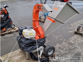 Pemotong kayu Mobile Garden Wood Chipper: gambar 3 Pemotong kayu Mobile Garden Wood Chipper: gambar 3