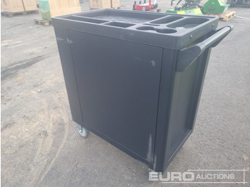 Membangun inventaris Unused Günter Wagen Germany Tool Trolley, 6 Drawers with 220 Pieces: gambar 3