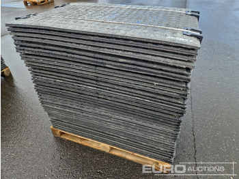 Membangun inventaris Unused Pallet of Plastic Connectable Road Plates, 1200x800x28mm, 22kg per Plate (35 of): gambar 4