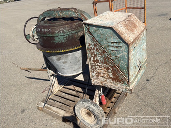 Pengaduk semen 200L Three-Phase Concrete Mixer / Hormigonera Trifasica de 200 Litros: gambar 4