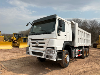 Truk jungkit untuk pengangkutan mesin berat SINOTRUK Howo Dump truck 371: gambar 4