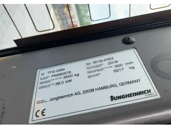 Forklift LPG Jungheinrich TFG435s: gambar 4