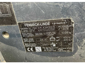 Penumpuk Linde D14SP: gambar 4