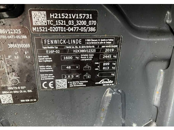 Forklift listrik Linde E16P-02: gambar 4