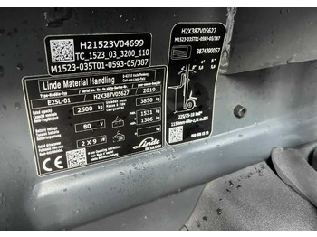 Forklift listrik Linde E25L-01: gambar 4