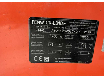 Jangkauan truk Linde R14-01: gambar 4