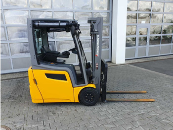 Forklift listrik Jungheinrich EFG 215 / Triplex: 4.25m! / SS / nur 2.184h!: gambar 3