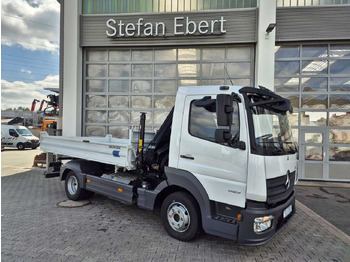 Van jungkit Mercedes-Benz Atego 823 KK Kipper+Kran+Funk+Greifersteuerung: gambar 3
