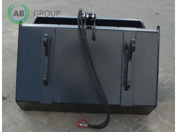 Ember loader untuk Peralatan pertanian Metal-Technik Crocodile bucket 1.2 m AVANT: gambar 4